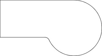 Produktbild von DESKLINE Besprechungs-Schreibtisch, L 220 x B 80/120 cm, PG1