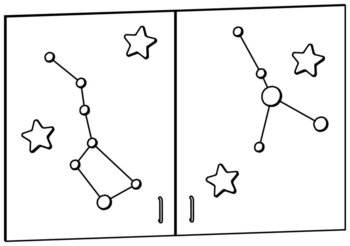 Produktbild von Stern-Türen-Set (T6) für Liegepolster- und Kuschelbetten-Aufsatzschränke mit B 150 cm, PG1