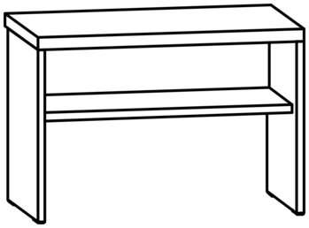 Produktbild von AROBA Hortbank Basic, B 60,6 x T 35 x SH 42 cm, PG1