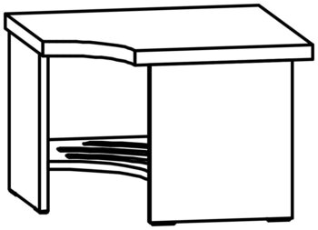 Produktbild von AROBA Kindergartenbank Innenecke Basic, B 50 x T 50 x SH 34 cm, PG1