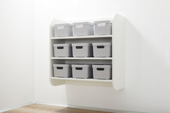 Produktbild von Wandregal offen, B 45 x H 65 x T 27 cm, PG 2
