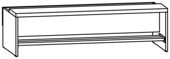 Produktbild von AROBA Kindergartenbank Premium, B 119,7 x T 50 (ST 25 cm) x SH 34 cm, PG2