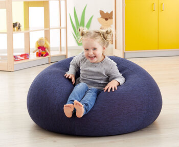 Produktbild von Sitzsack Spandi Hoop Mini, blau