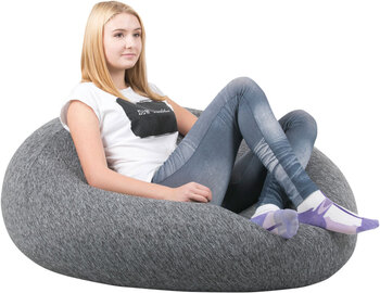 Produktbild von Sitzsack Spandi Hoop, grau 