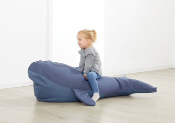 Produktbild von In- und Outdoor Sitz- und Kuscheltier – Wal Waldemar