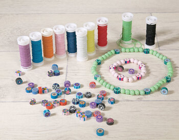 Produktbild von Gummikordel bunt