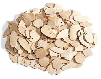 Produktbild von Bastelpackung Holzchips 1000 Teile