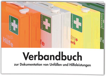 Produktbild von Verbandbuch Unfall-Dokumentation, DIN A 5