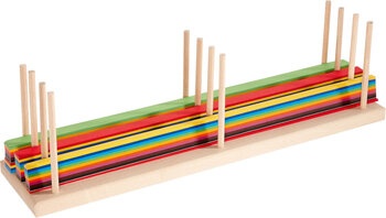 Produktbild von Flechtstreifenhalter, gefüllt, inkl. 600 Riesenflechtstreifen