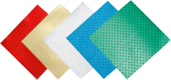 Produktbild von Faltblätter mit Sternchenprägung, 50 Blatt