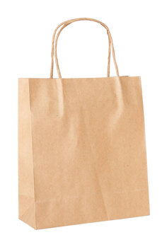 Produktbild von Papiertragetaschen naturfarbig, 20 Stück