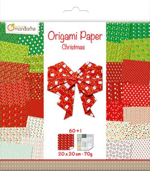 Produktbild von Origamipapier X-MAS, 70 g/m², 20 x 20 cm, 60 Blatt