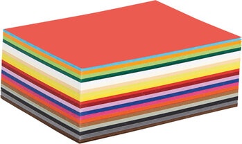 Produktbild von Aktionspaket Fotokarton, 300 g/m², DIN A4, 20 Farben, 200 Bogen