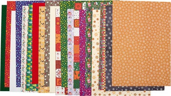 Produktbild von Weihnachtspackung Vario-Karton & Fotokarton Glanzlack, 34,5 x 47 cm, 20 Bogen