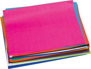 Produktbild von Seidenpapier Mischpackung, 20 g/m², 50 x 70 cm, 26 Bogen