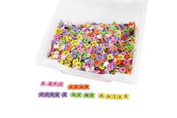 Produktbild von Moosgummi-Puzzle-Buchstaben, selbstklebend, 2000 Stück