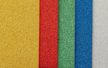 Produktbild von Glitter-Moosgummi, selbstklebend, Sortiment II