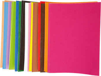 Produktbild von Moosgummi-Platten, selbstklebend, DIN A4, 30 Platten