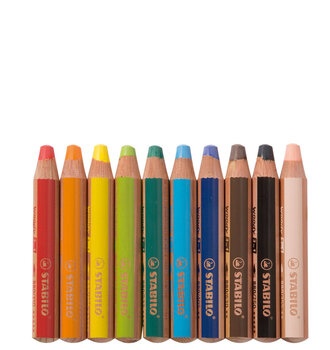 Produktbild von STABILO® Woody silber 5-er Pack