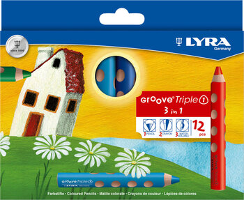 Produktbild von Lyra Groove® Triple 1 Farbstifte