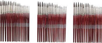 Produktbild von AUREDNIK-Aquarell-Malpinsel, 63 Stück 