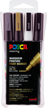 Produktbild von Uni Posca Marker, Metallicfarben, fein, 0,9 - 1,3 mm