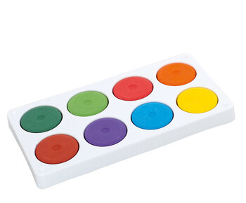 Produktbild von Tempera-Paletten, 8er, für ø 55 mm