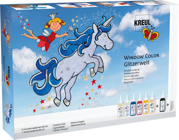 Produktbild von Kreul Window Color Glitzerwelt 