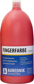 Produktbild von AUREDNIK Fingerfarbe, 2 Liter, rot