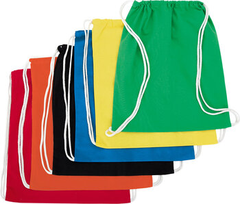 Produktbild von Bunte Rucksacktaschen 6 Stück