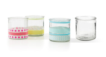 Produktbild von Teelichtglas 6er-Set ø 7,8 cm x H 7,8 cm