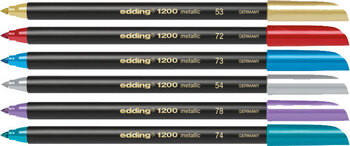 Produktbild von edding 1200 Metallic Fasermaler
