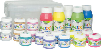Produktbild von Kreul Big Box zum Malen mit Mucki-Fingerfarben 