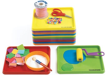 Produktbild von Farbschalen / Knettablett, 12 Stück