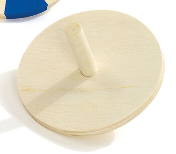 Produktbild von Holzkreisel 24 Stück, ø 6,5 cm
