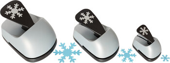 Produktbild von Motivstanzer-Set 3-teilig Schneeflocke