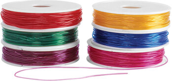 Produktbild von Bunte Stretch-Schnur transparent