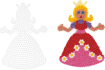 Produktbild von Hama Stiftplatte für Midi-Perlen, Prinzessin
