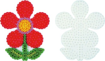 Produktbild von Hama Stiftplatte für Midi-Perlen, Blume