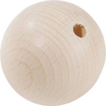 Produktbild von Holzkugeln ø 10 mm – Bohrung ø 3 mm 500 Stück.