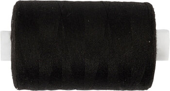 Produktbild von Nähgarn schwarz 100 % Polyester L 915 m 1 Stück