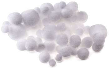 Produktbild von Pompons klein, 100 Stück