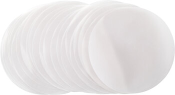 Produktbild von Kreise aus Transparentpapier, weiß, 115 g/m², ø 17,5 cm, 24 Blatt