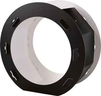 Produktbild von Rundlaternen schwarz, ø 22 cm, 5 Stück