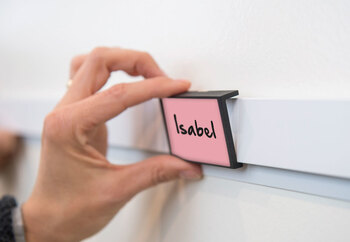 Produktbild von Clips für Info Rail - 10er-Set