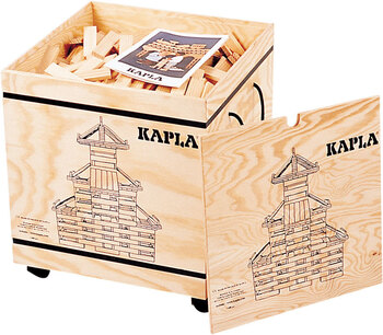 Produktbild von KAPLA® Millennium natur – 1.000 Holzplättchen
