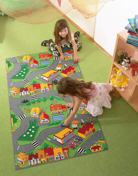 Produktbild von Spielteppich Kleines Dorf