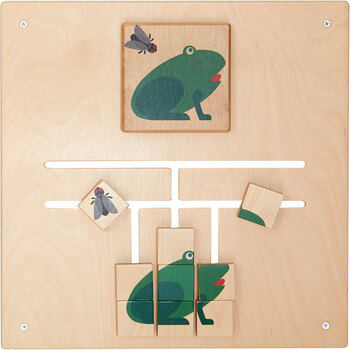 Produktbild von Wandspiel Labyrinth Frosch