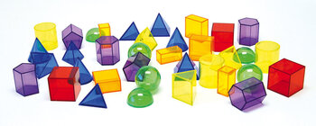 Produktbild von Transparente geometrische Formen 36 Stück 