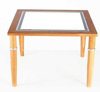 Produktbild von Leuchttisch 60 x 60 cm aus Holz